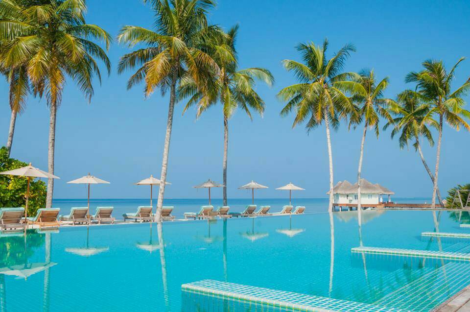 Swimming pool tiles Maldive Project